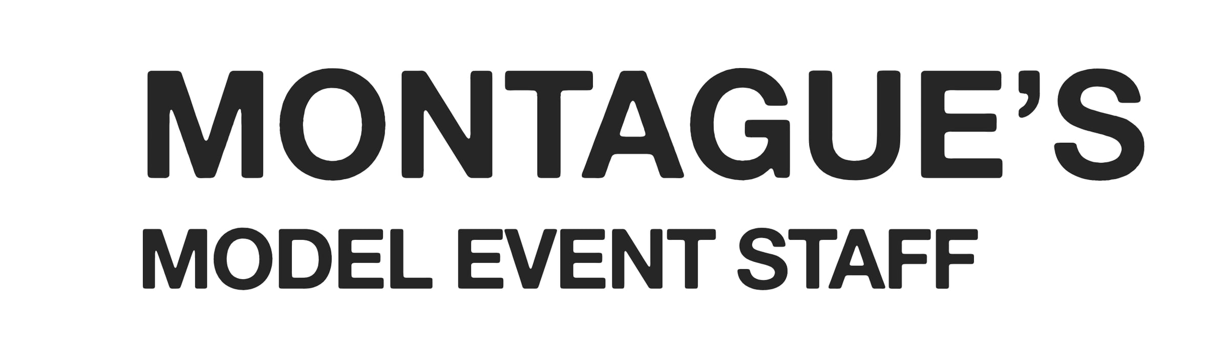 The Montagues Events wordmark